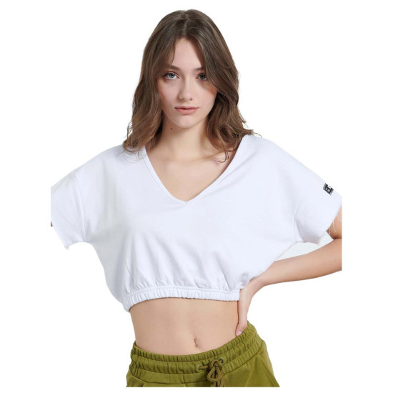 Bodytalk Γυναικεία κοντομάνικη μπλούζα Cropped